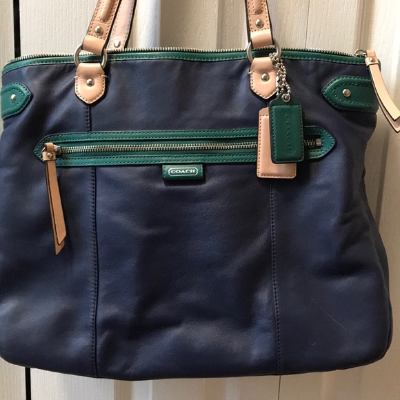 Coach Handbags - Blue coach bag